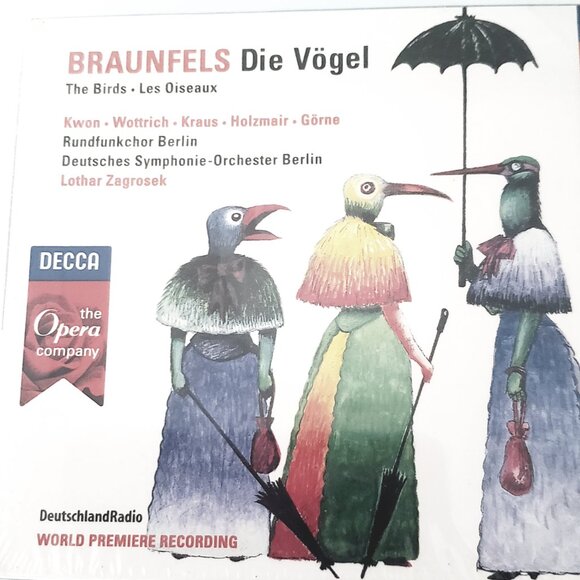 2 CD Box Set Braunfels Die Vögel (The Birds) – Entartete Musik – New Sealed 1996 - Picture 7 of 7